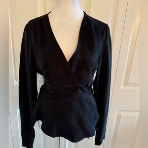 Bardot Wrap Tie Top Small